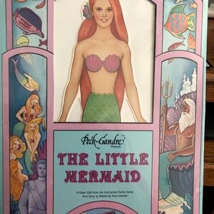 Peck-Gandre The Little Mermaid Paper Doll Sealed /Brand New / Uncut